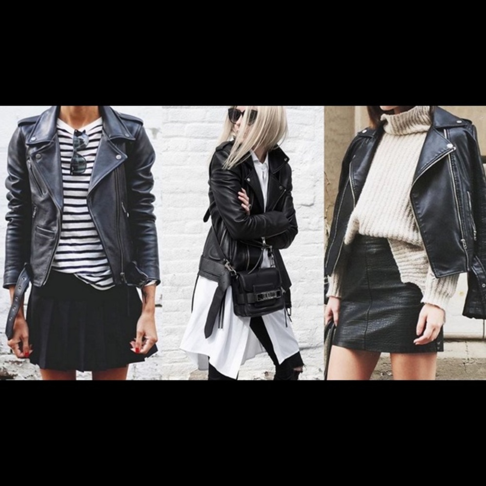 Neiman Marcus Black Leather Jacket - Picture 4 of 4